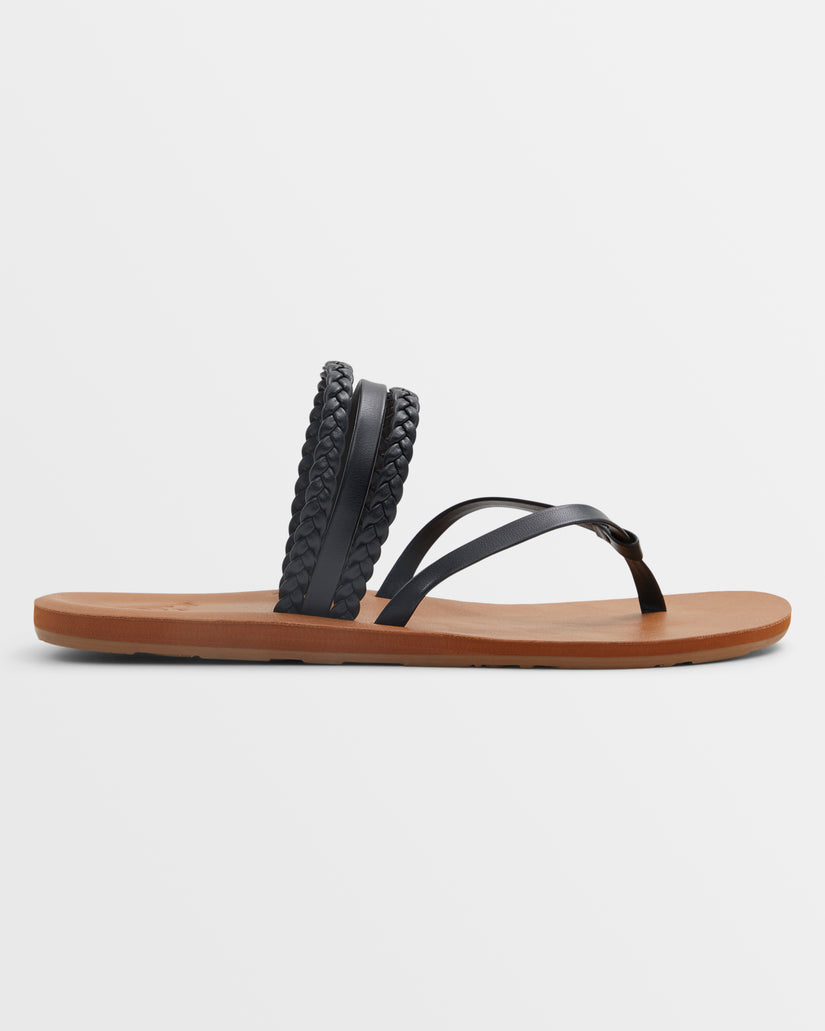 Women Roxy® Piper Sandals Black | XMCS-79053