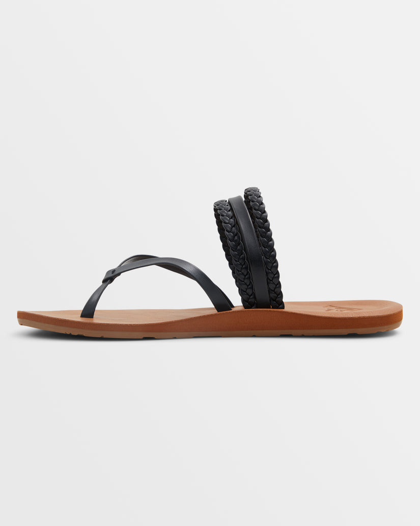 Women Roxy® Piper Sandals Black | XMCS-79053