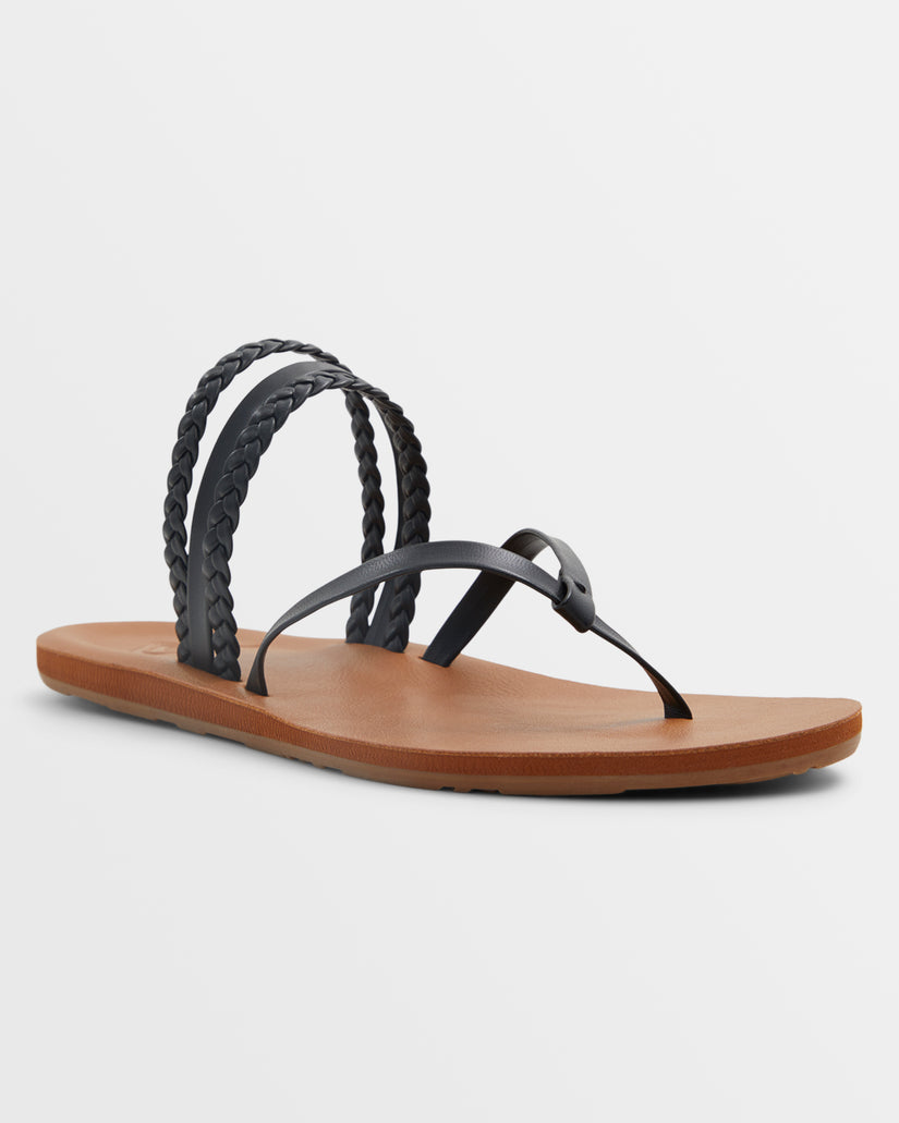 Women Roxy® Piper Sandals Black | XMCS-79053