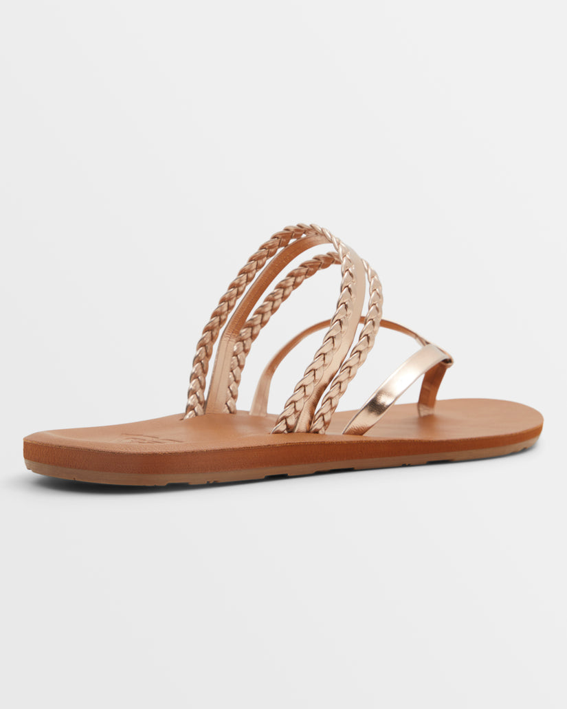 Women Roxy® Piper Sandals Brown | BVIU-69053