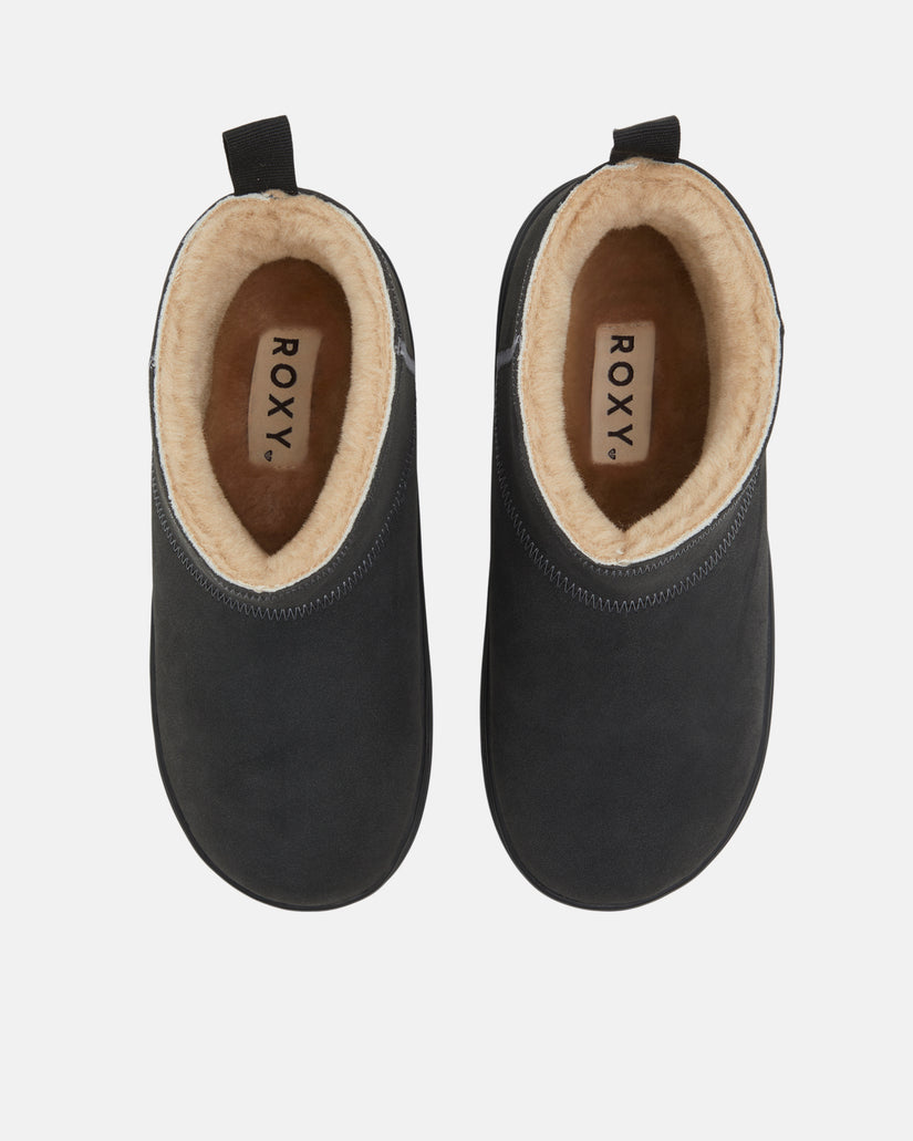 Women Roxy® Pow Bootie Boots Black | AHXS-70634