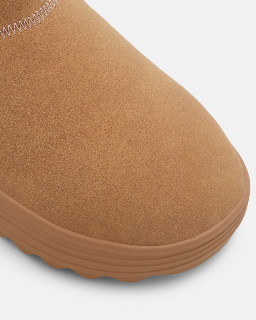 Women Roxy® Pow Bootie Boots Brown | ZAQG-65824