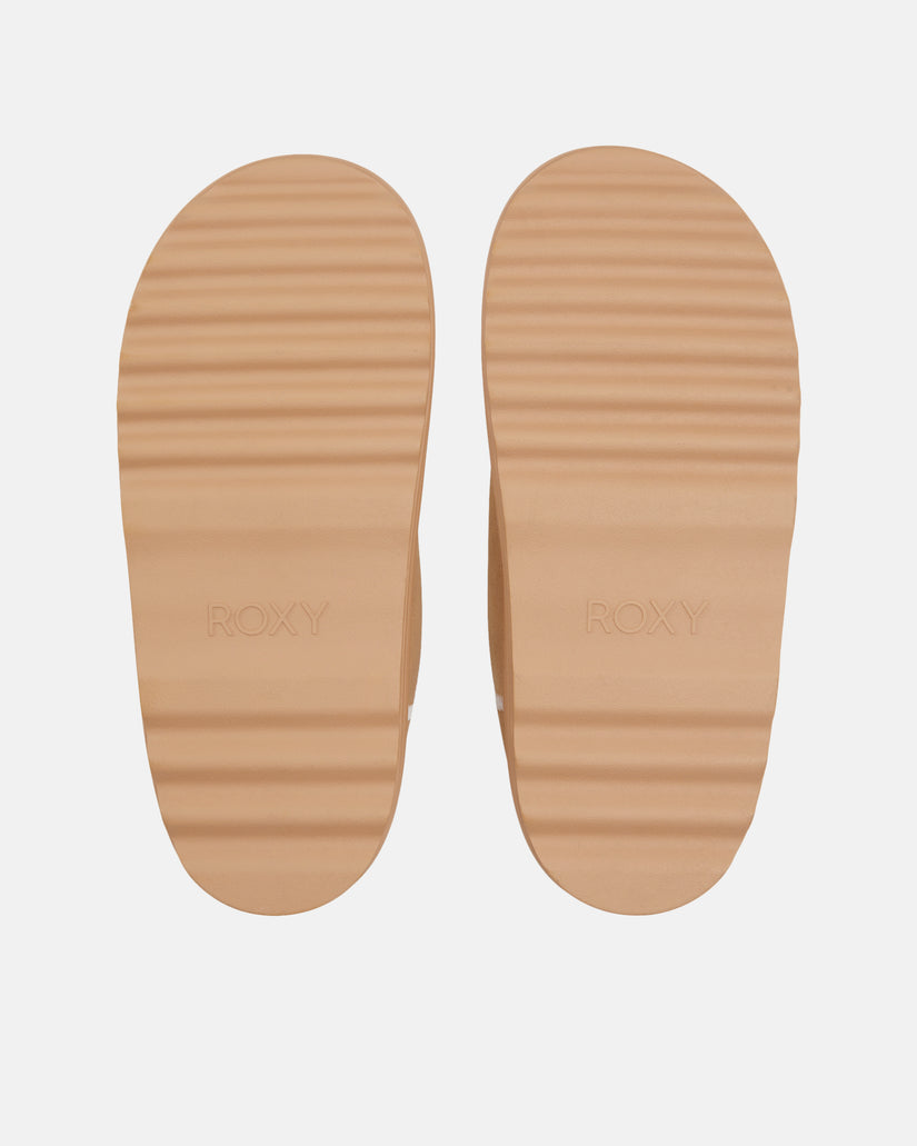 Women Roxy® Pow Bootie Boots Brown | ZAQG-65824