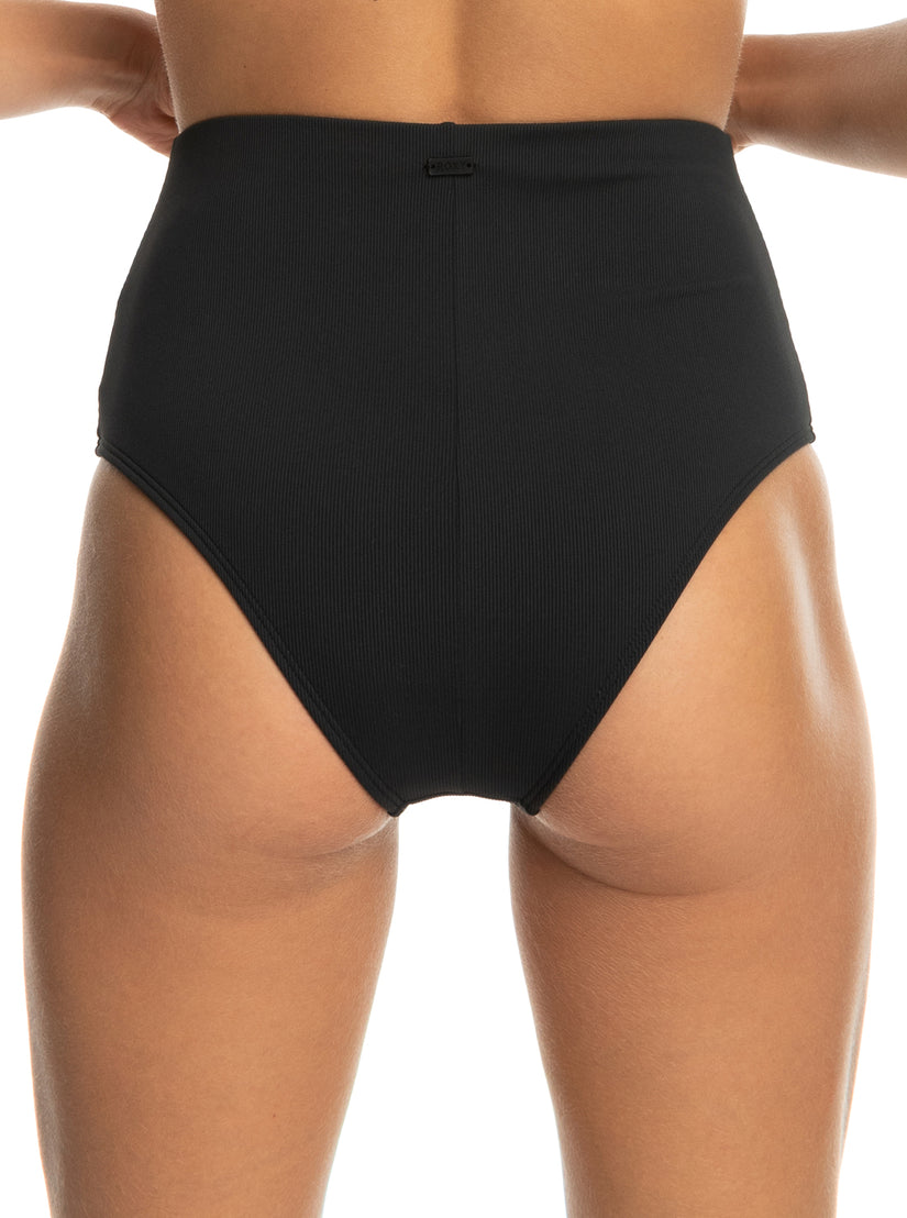 Women Roxy® Pro The Up Surge Bikini Bottoms Black | FWJA-48320
