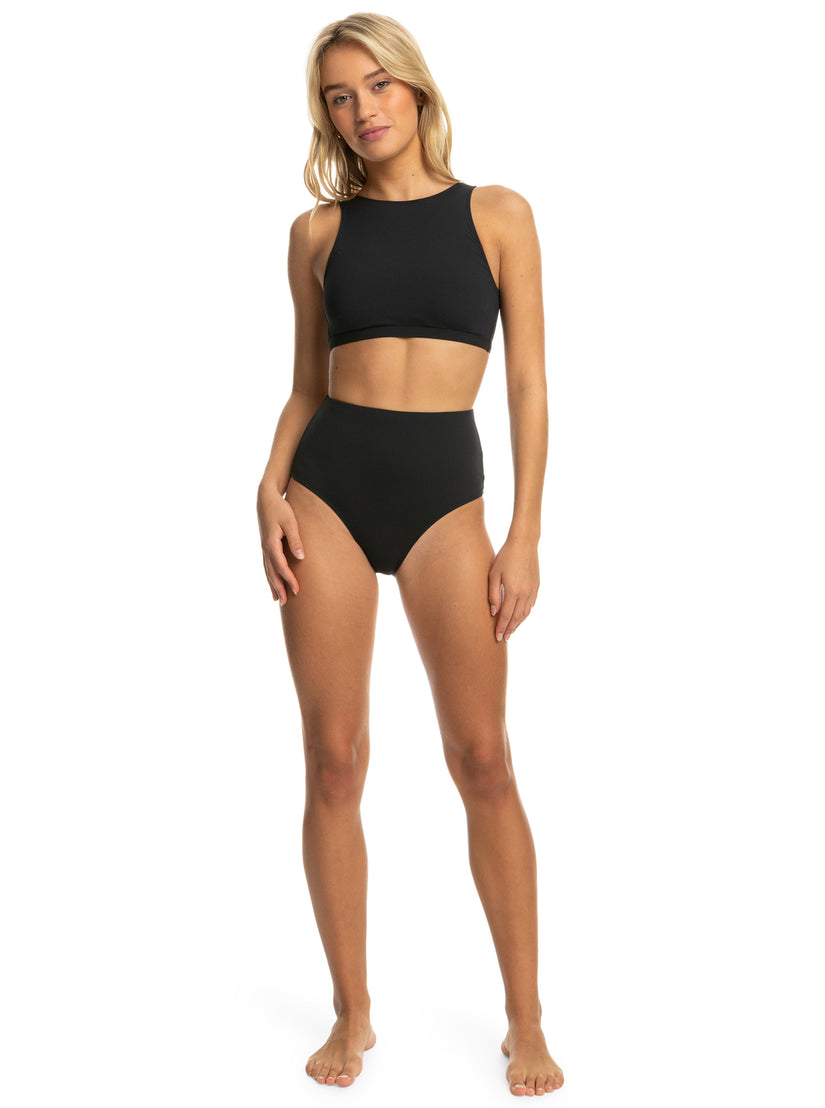 Women Roxy® Pro The Up Surge Bikini Bottoms Black | XSHB-48052