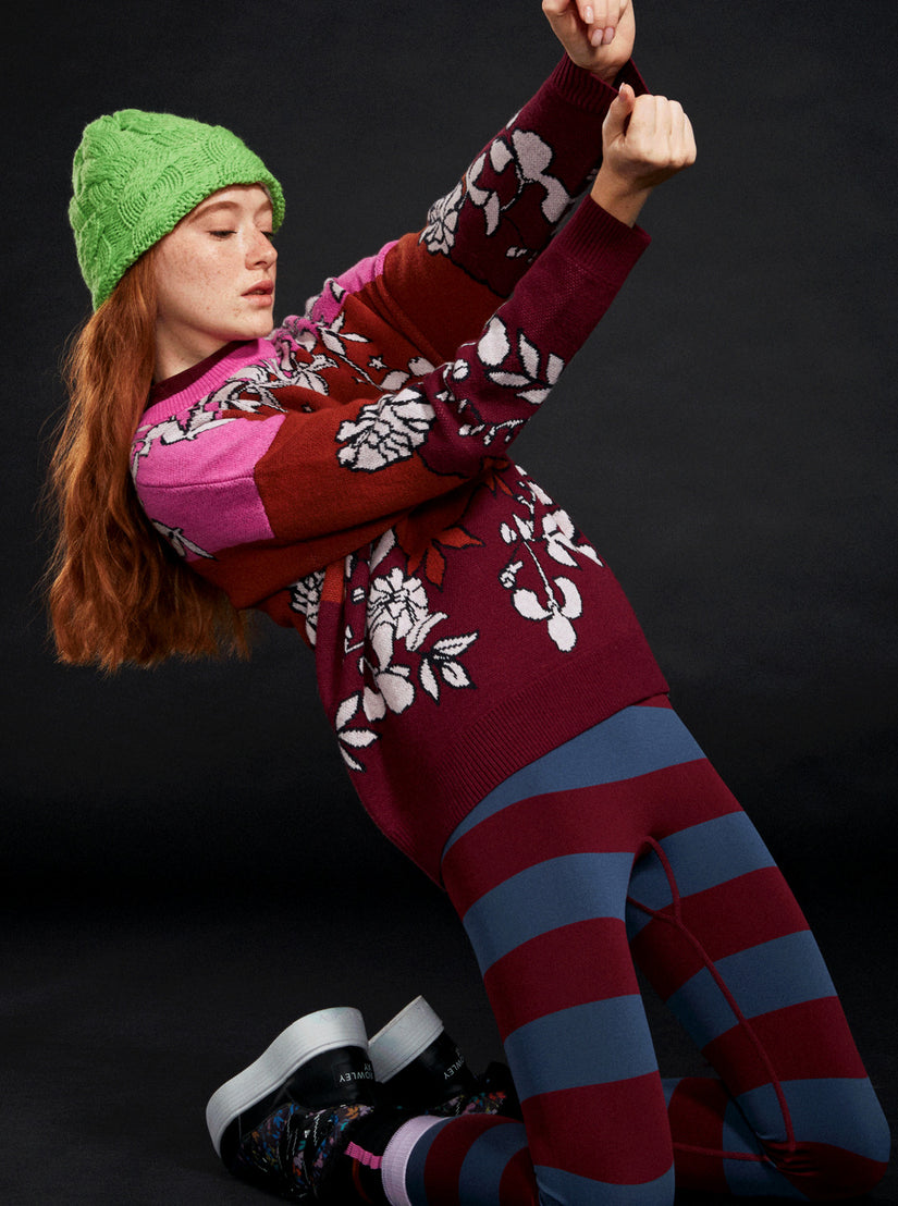 Women Roxy® ROWLEY X Technical Sweaters Red | KSDE-19850