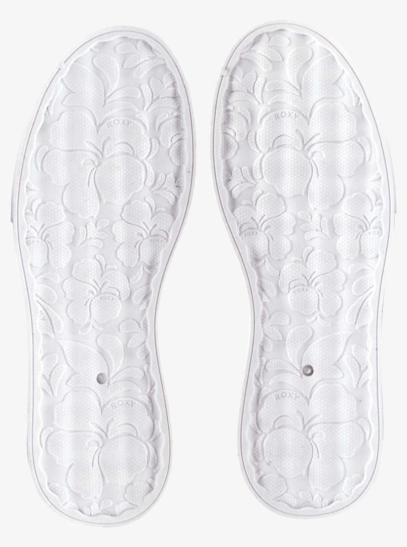 Women Roxy® Rae Mid-Top Sneakers Grey | JDLS-94761