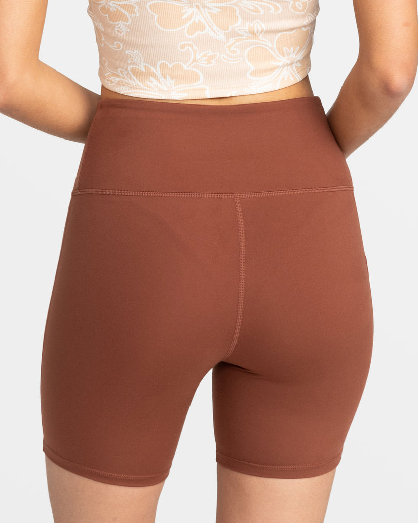 Women Roxy® Retro Sport Life Bike Shorts Brown | NETH-97206