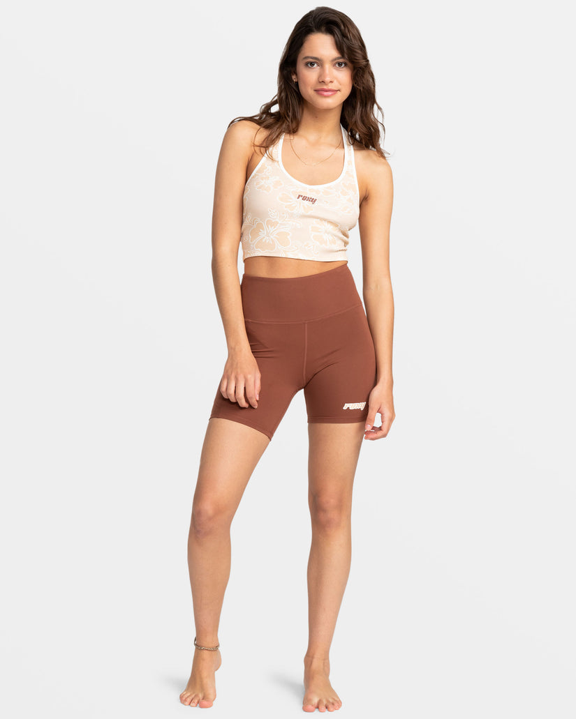 Women Roxy® Retro Sport Life Bike Shorts Brown | NETH-97206