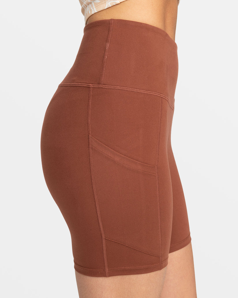 Women Roxy® Retro Sport Life Bike Shorts Brown | NETH-97206