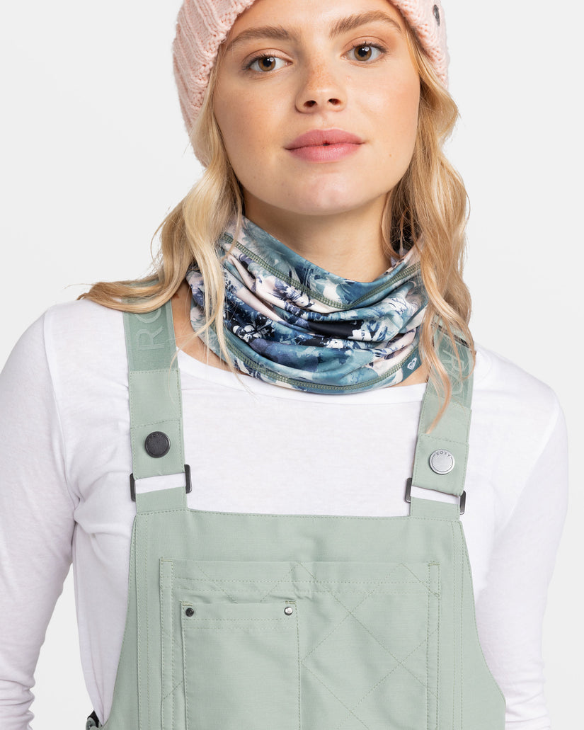 Women Roxy® Rideout Bib Snowboard Pants Green | MPDB-31467