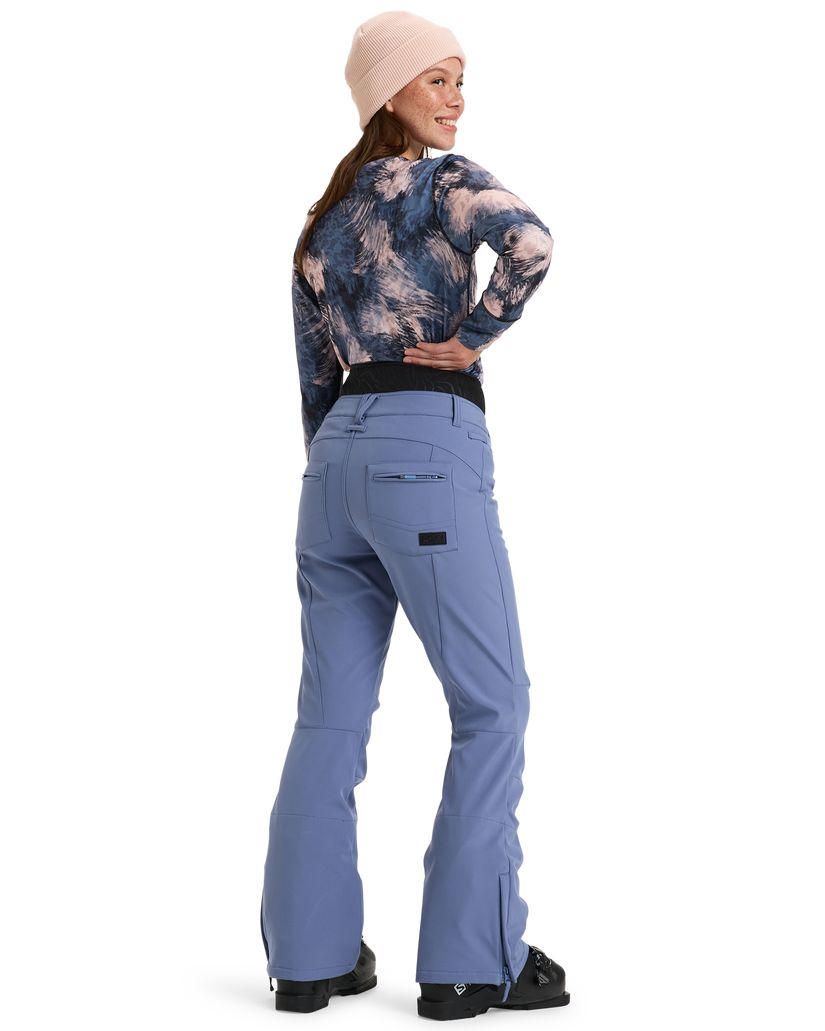 Women Roxy® Rising High Snowboard Pants Blue | USOR-82450