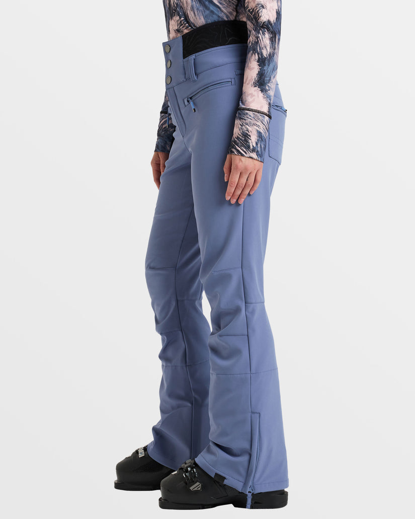 Women Roxy® Rising High Snowboard Pants Blue | USOR-82450