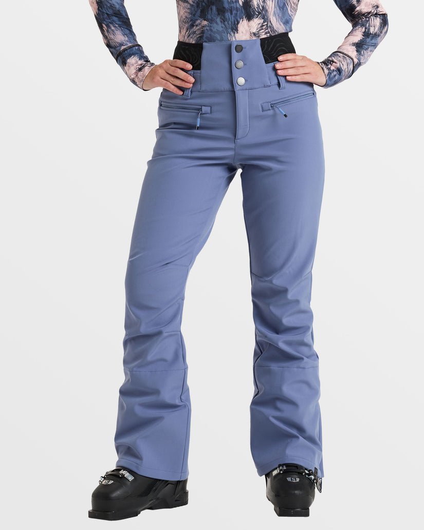 Women Roxy® Rising High Snowboard Pants Blue | USOR-82450