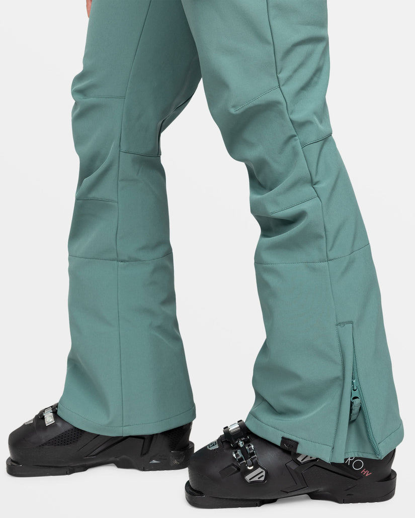 Women Roxy® Rising High Snowboard Pants Green | EBJH-59216