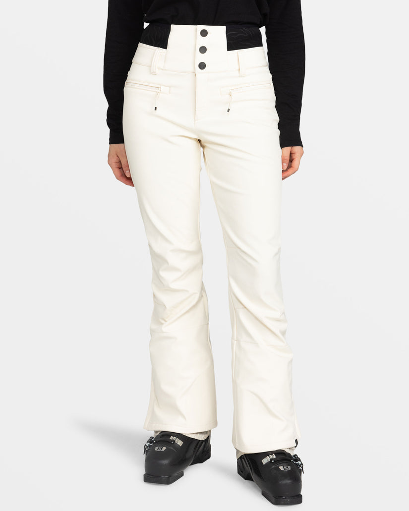 Women Roxy® Rising High Snowboard Pants White | UANZ-71865