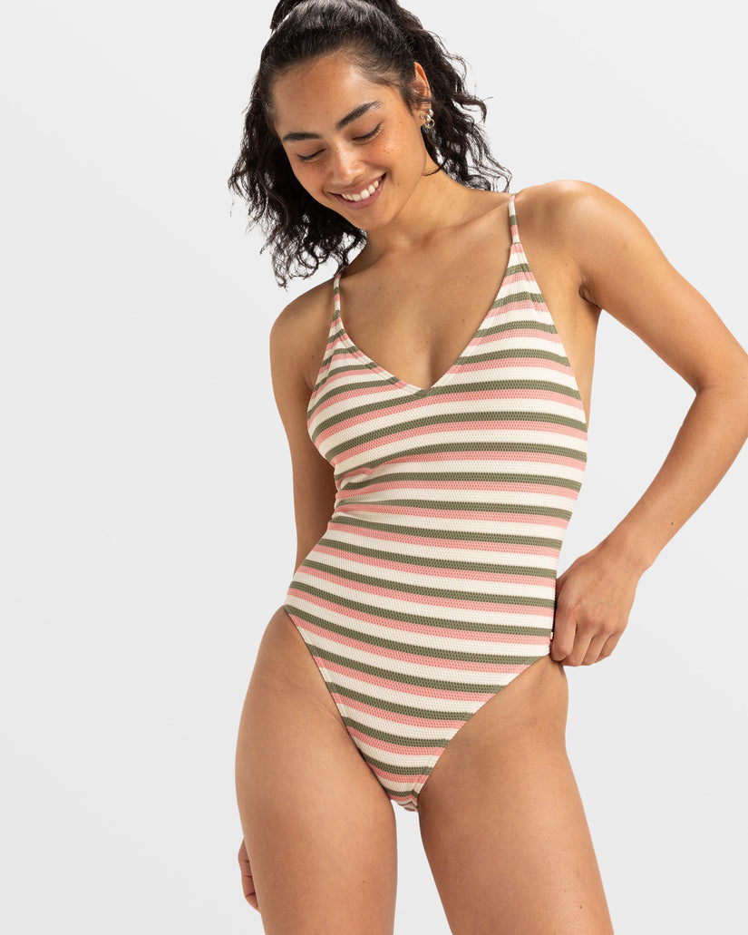Women Roxy® Saidia One Piece Swimsuits Stripes | ZWLJ-74031