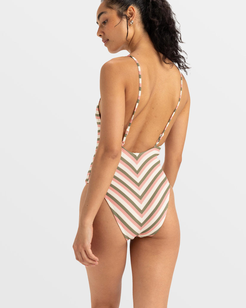 Women Roxy® Saidia One Piece Swimsuits Stripes | ZWLJ-74031
