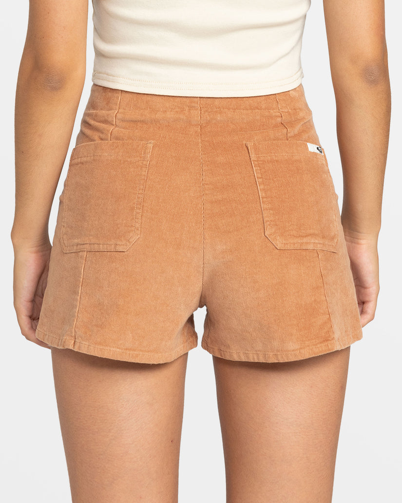 Women Roxy® Sessions Corduroy Shorts Brown | KSJW-27345