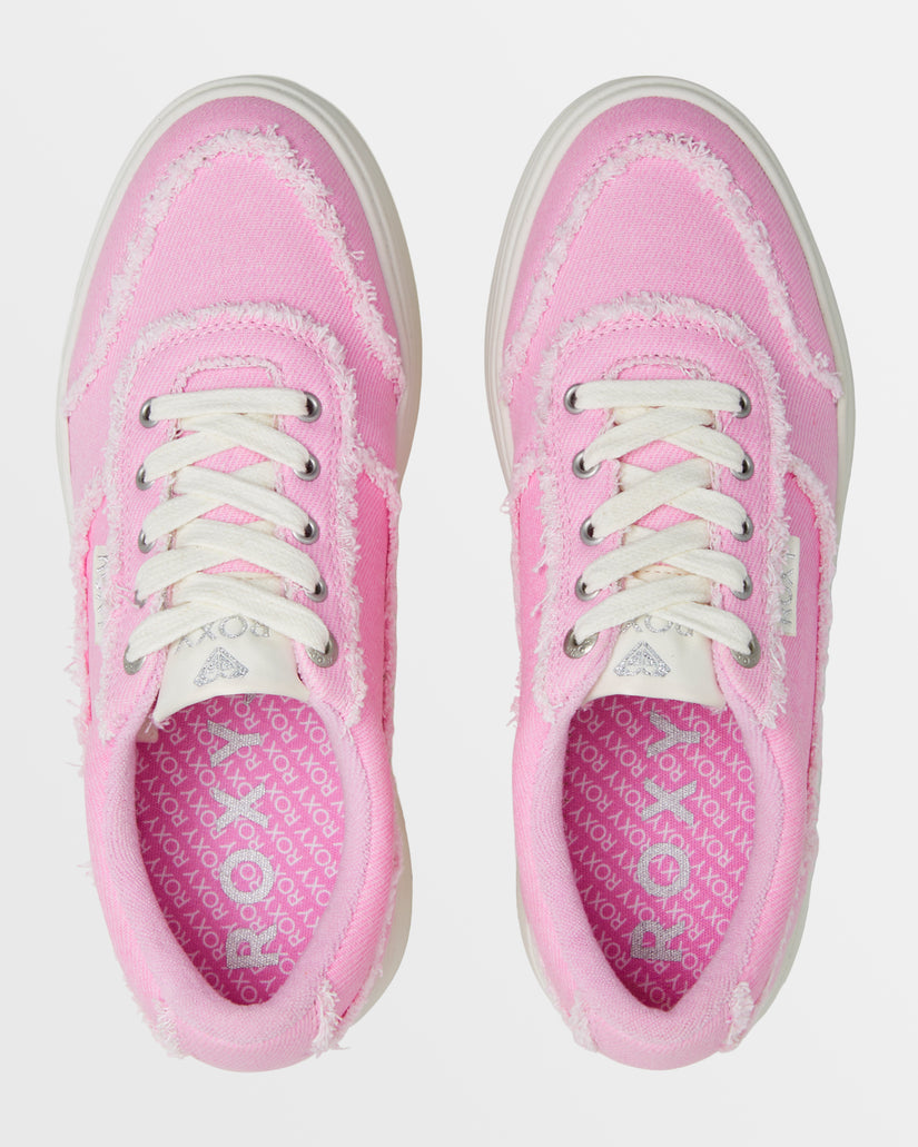 Women Roxy® Sheilahh 2.0 Fray Sneakers Purple | RCIV-79841