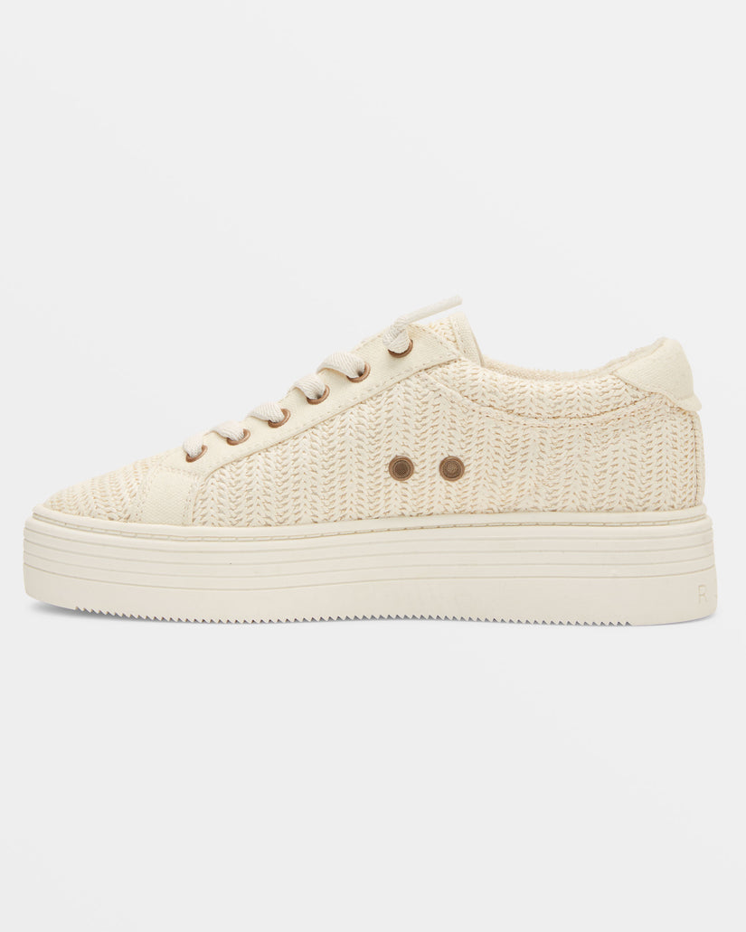 Women Roxy® Sheilahh 2.0 Sneakers Beige | IGNB-15024