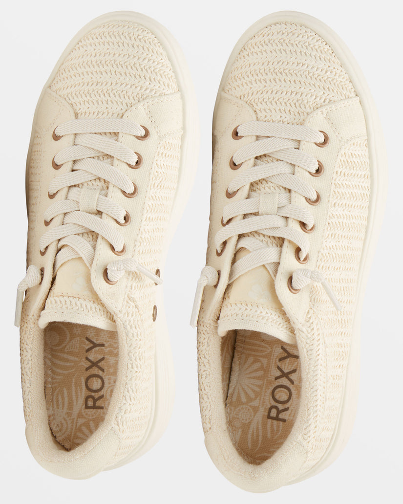 Women Roxy® Sheilahh 2.0 Sneakers Beige | IGNB-15024
