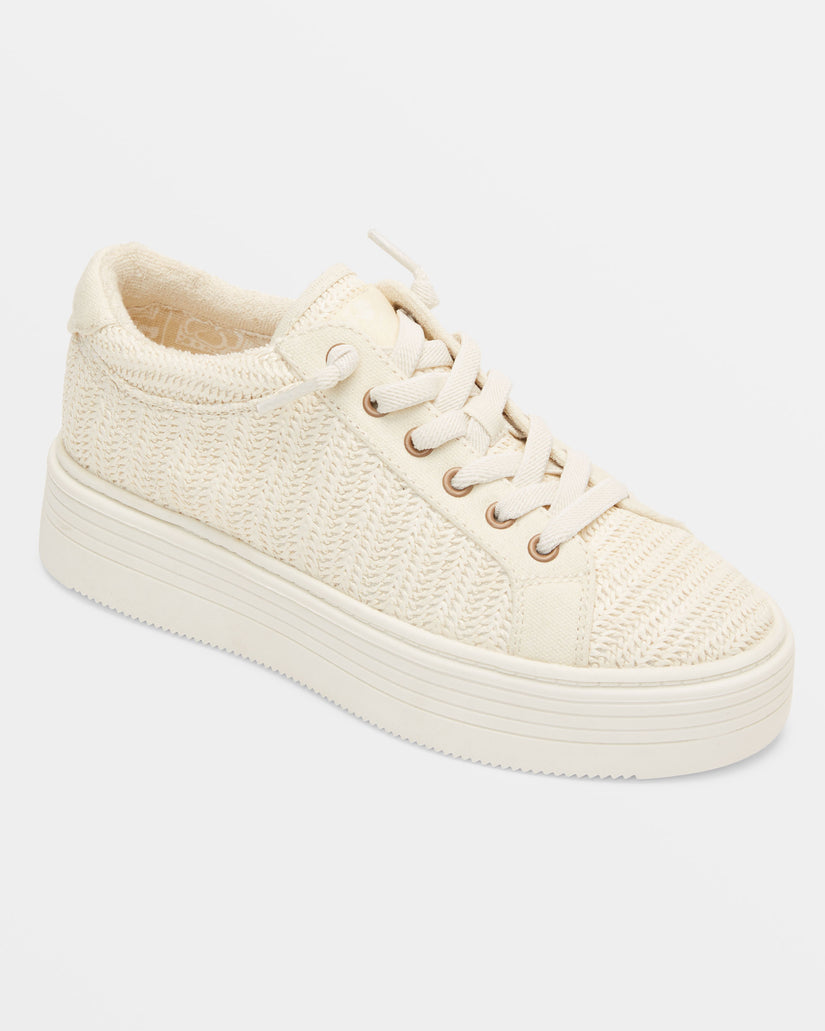 Women Roxy® Sheilahh 2.0 Sneakers Beige | IGNB-15024