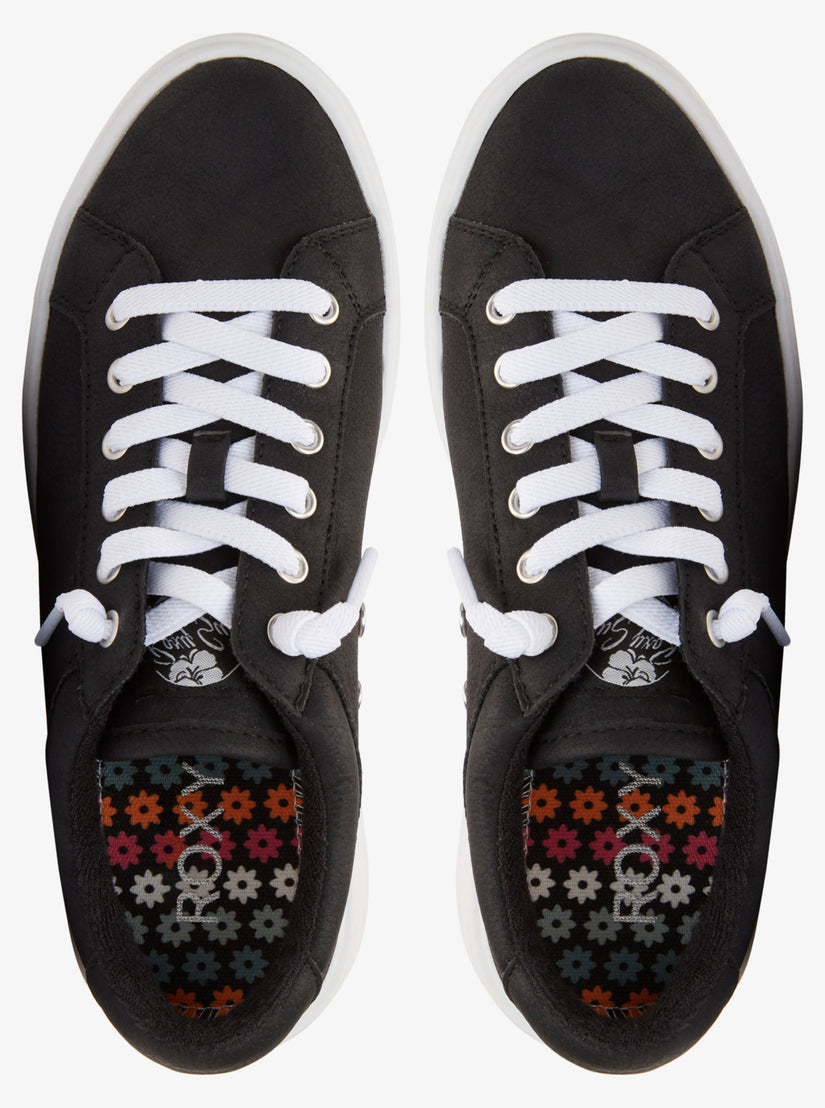 Women Roxy® Sheilahh 2.0 Sneakers Black | IKZR-38945