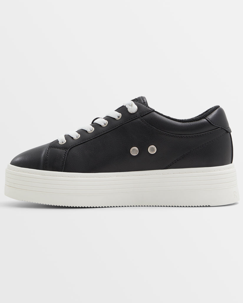 Women Roxy® Sheilahh 2.0 Sneakers Black | WNOU-31205