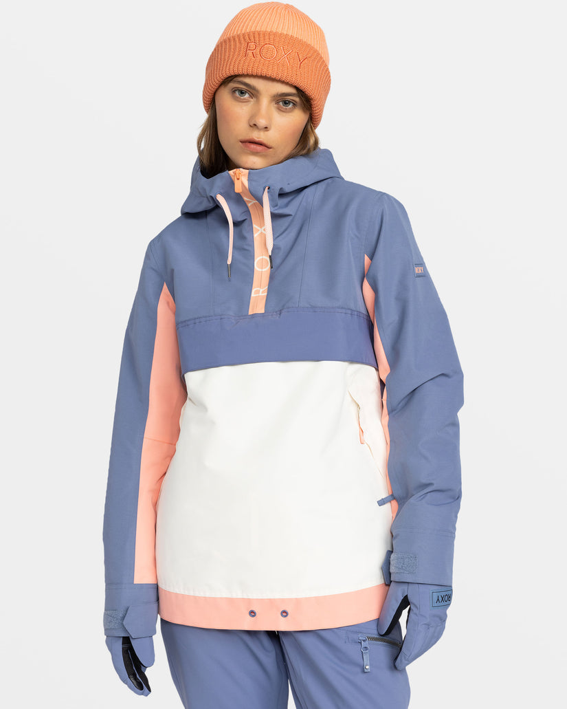 Women Roxy® Shelter Snowboard Jackets Blue | WRVG-37261