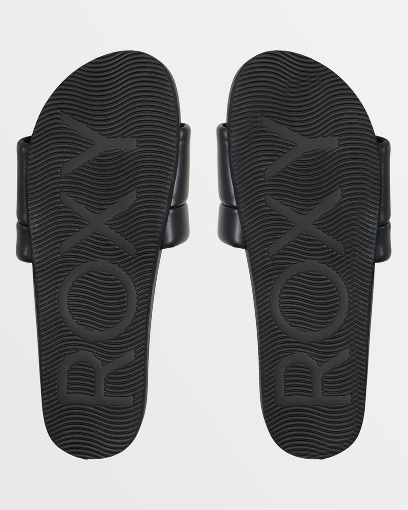 Women Roxy® Slipin Slide Sandals Black | JKIF-27948