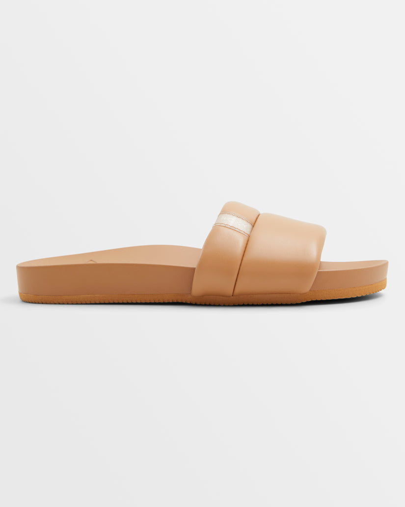 Women Roxy® Slipin Slide Sandals Brown | AFIV-82970