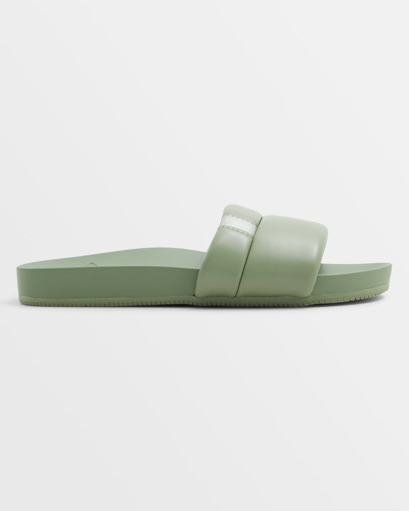 Women Roxy® Slipin Slide Sandals Green | HFMW-56892
