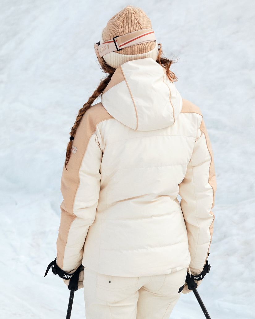 Women Roxy® Snowblizzard Snowboard Jackets White | JSVT-48197
