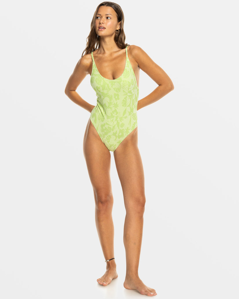 Women Roxy® Solaria One Piece Swimsuits Green | QBMW-95612