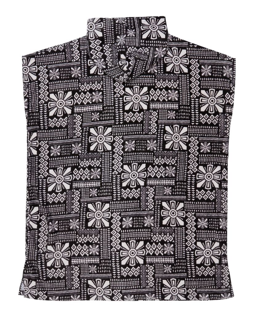 Women Roxy® Stay Magical Printed Poncho Towel Dark Grey | RYGD-50814
