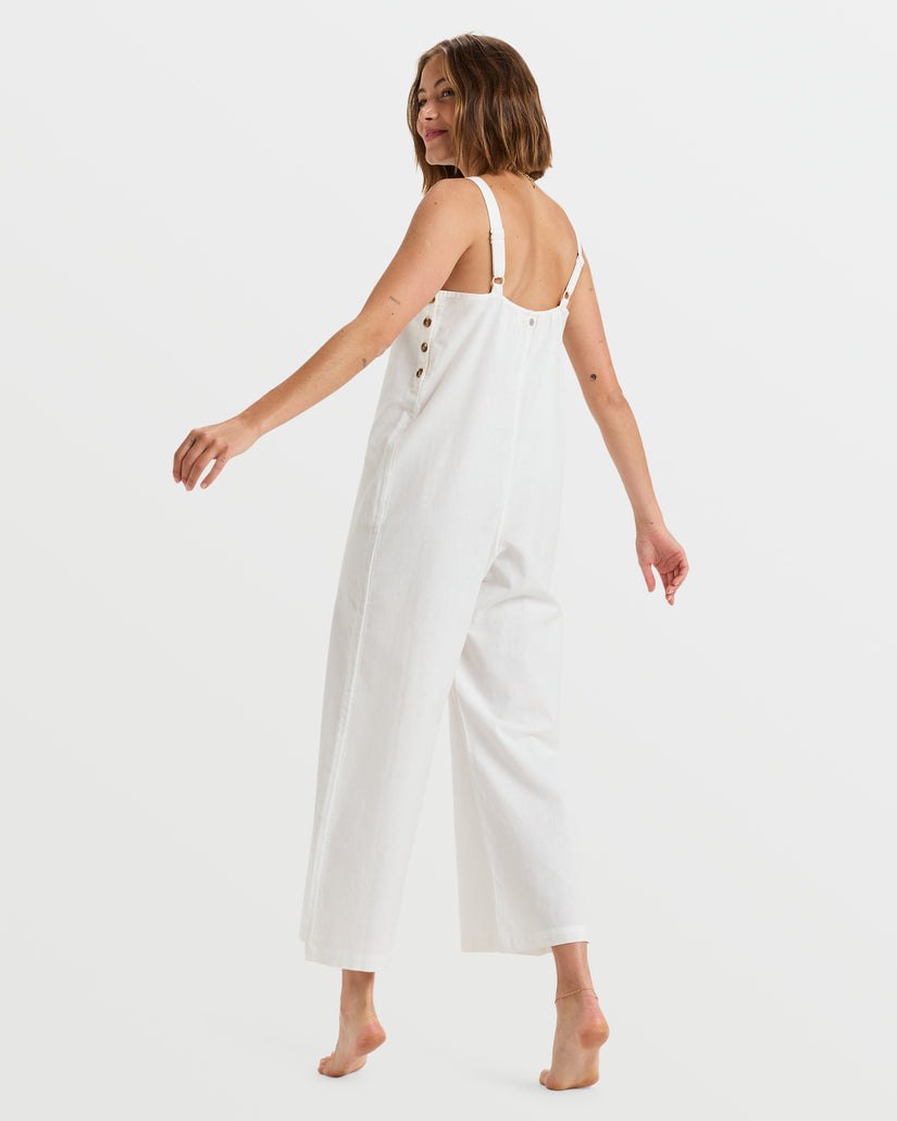Women Roxy® Summer Icon Jumpsuit White | PDYQ-63284