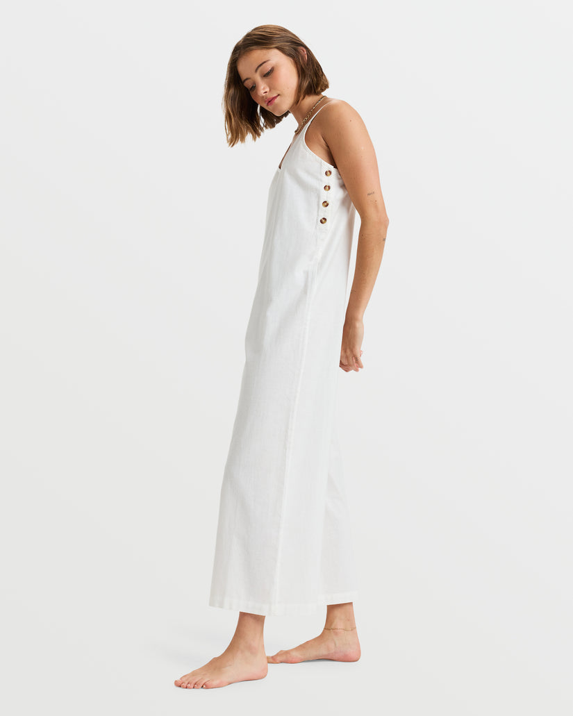 Women Roxy® Summer Icon Jumpsuit White | PDYQ-63284