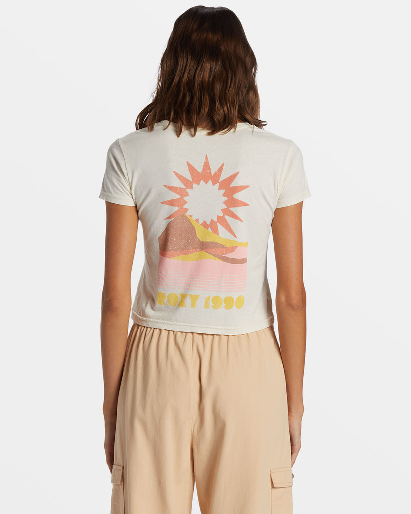 Women Roxy® Sun Block T-Shirt White | BZOC-47830