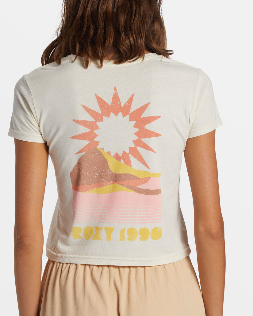 Women Roxy® Sun Block T-Shirt White | BZOC-47830