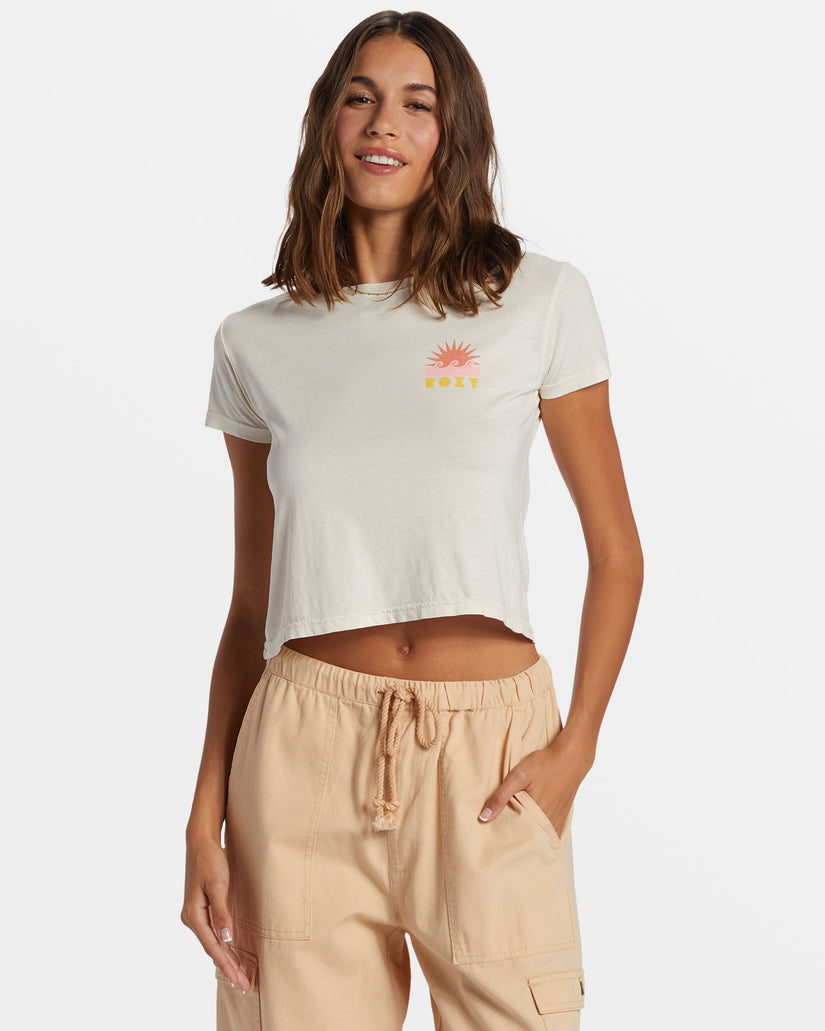 Women Roxy® Sun Block T-Shirt White | BZOC-47830