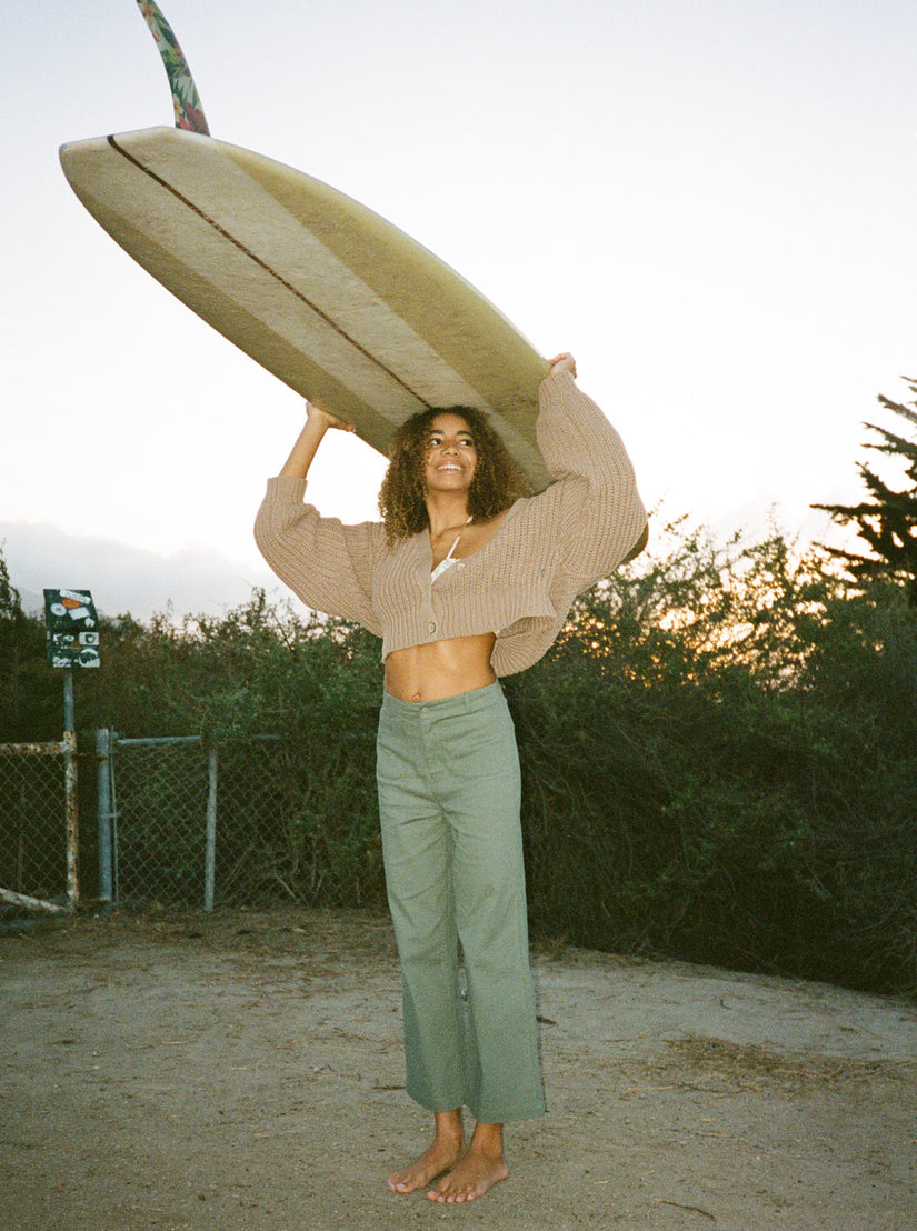 Women Roxy® Sundaze Sweaters Grey Brown | QHTS-41867