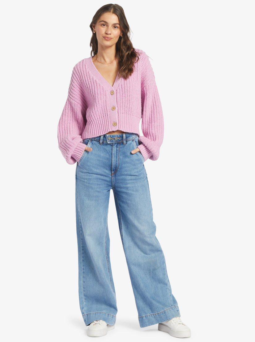 Women Roxy® Sundaze Sweaters Purple | AHKI-52401