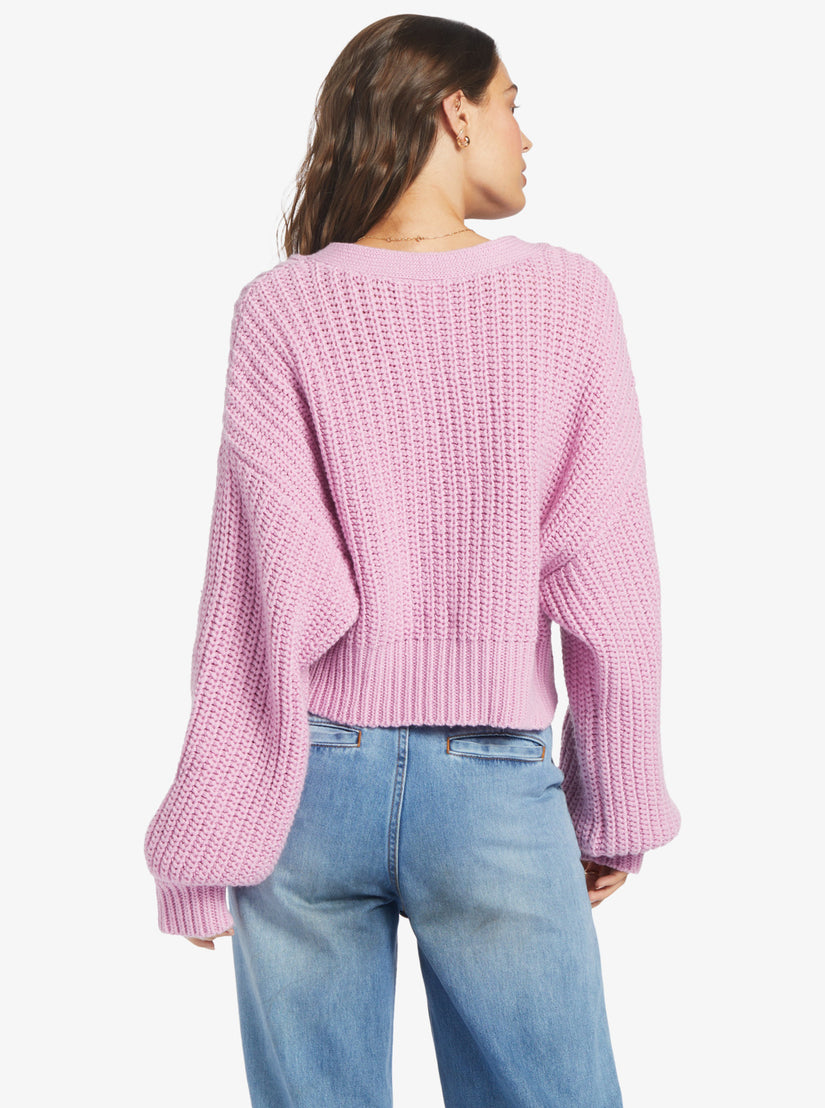 Women Roxy® Sundaze Sweaters Purple | AHKI-52401