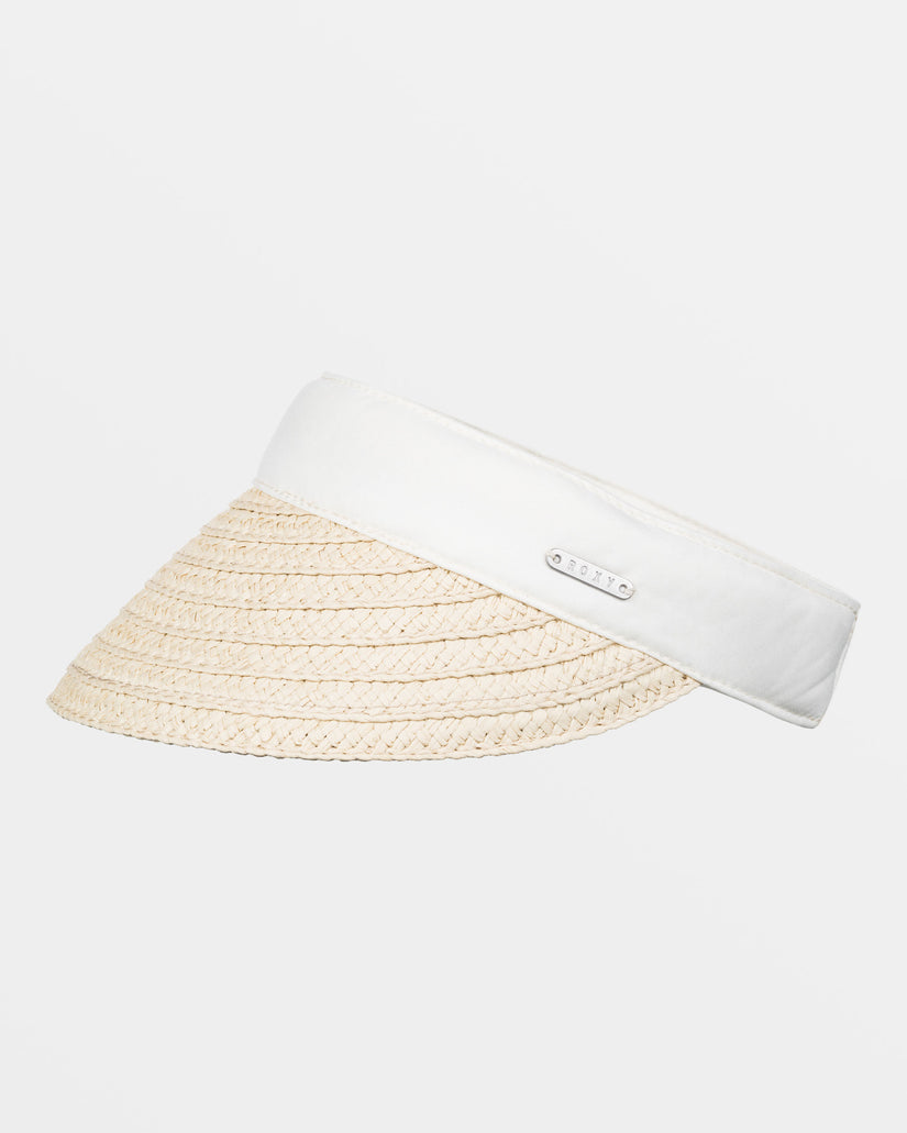Women Roxy® Sunny Morning Visor Hats Beige | VDEU-65789