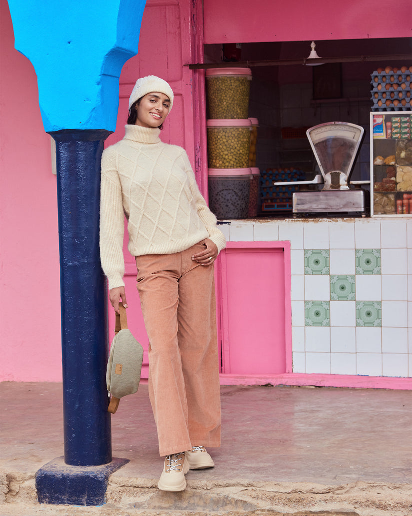 Women Roxy® Surf On Cloud Corduroy Pants Brown | UGIZ-30765