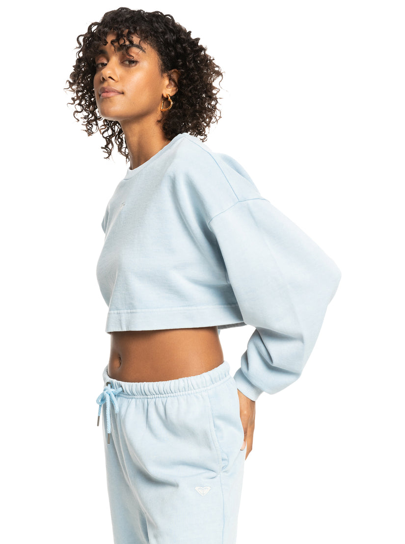 Women Roxy® Surf Safari Sweatshirt Blue | MKBP-79854