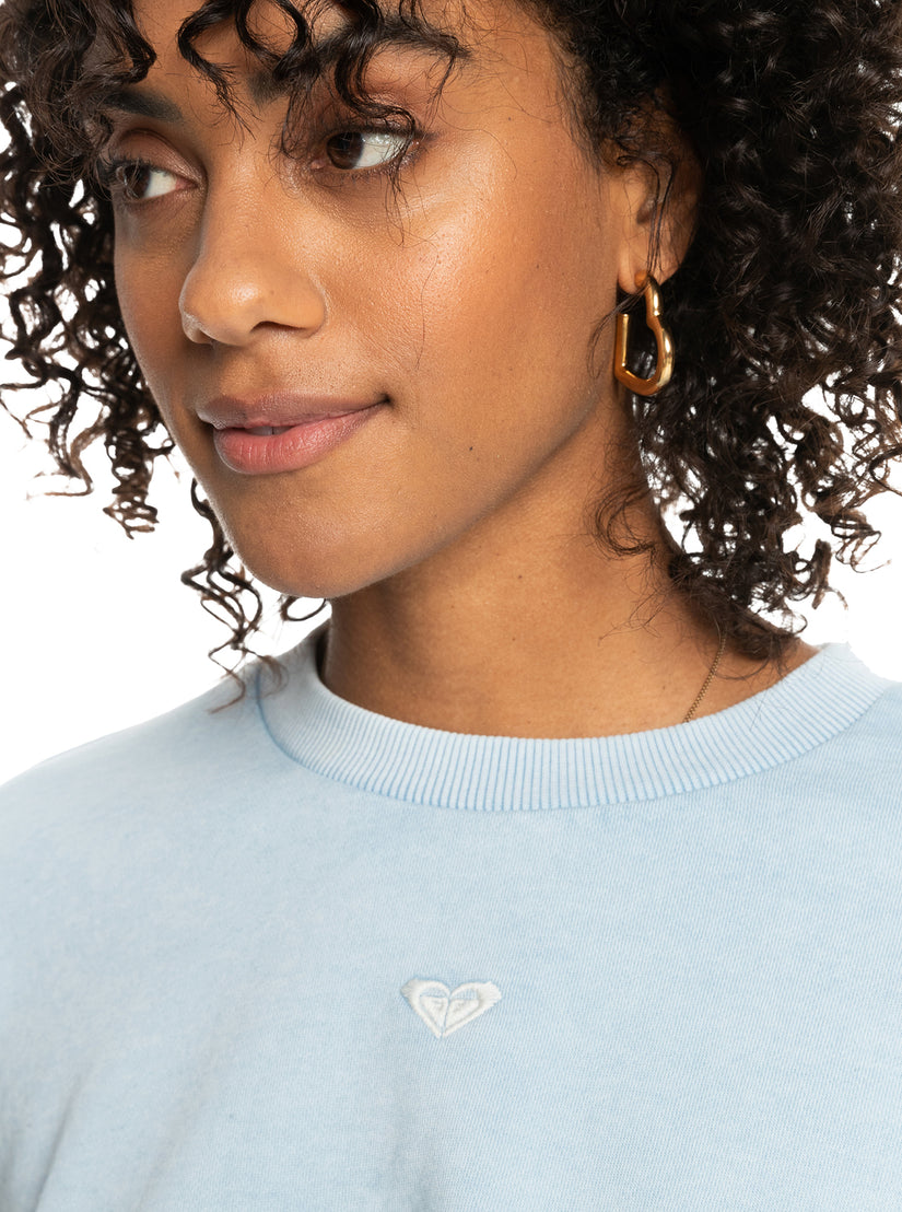 Women Roxy® Surf Safari Sweatshirt Blue | MKBP-79854