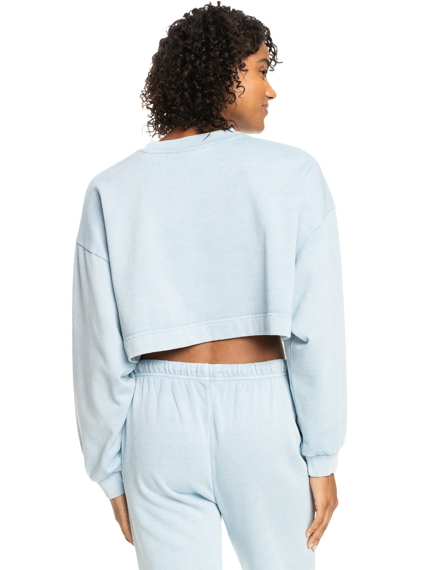 Women Roxy® Surf Safari Sweatshirt Blue | MKBP-79854