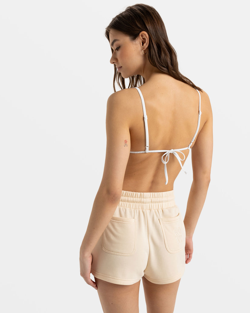 Women Roxy® Surfing By Moonlight Lounge Shorts Beige | PBAR-78596